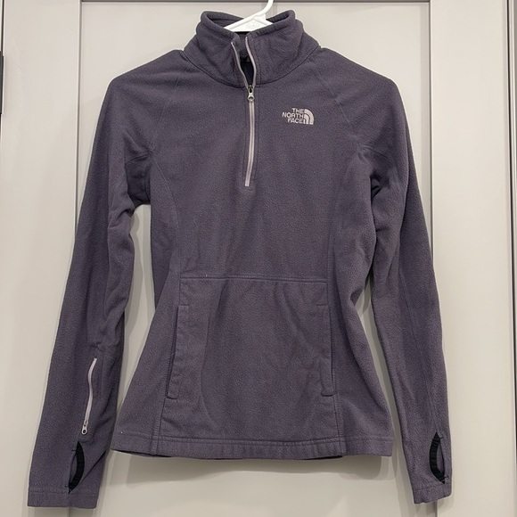 The North Face Tops - The North Face Quarter Zip Fleece Pullover XS